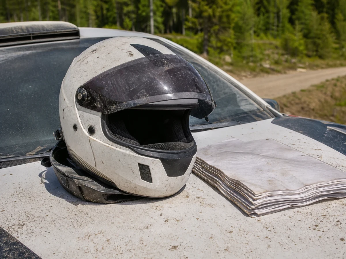 Illustration: finska rallyförare, register